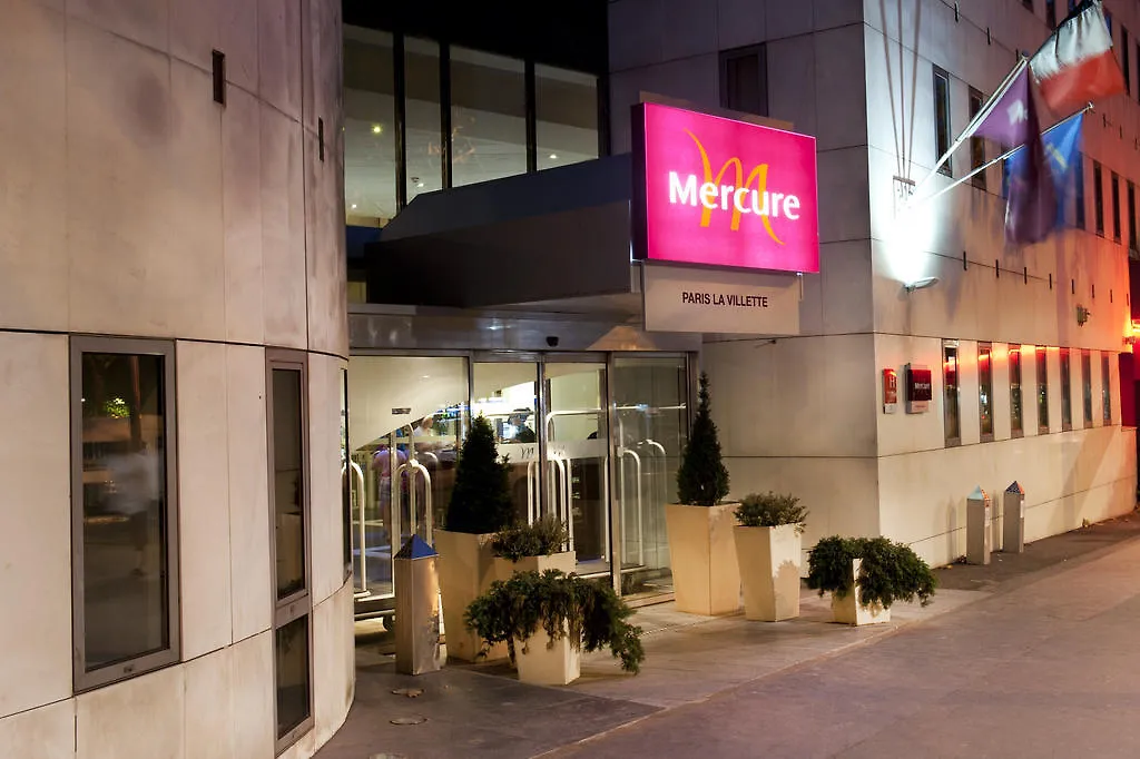 Hotell Mercure Paris 19 Philharmonie La Villette